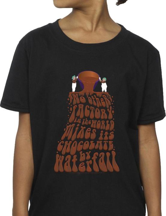 Immagine prodotto Willy Wonka & the Chocolate Factory Chocolate Waterfall Maglietta Ragazze (152, 158)