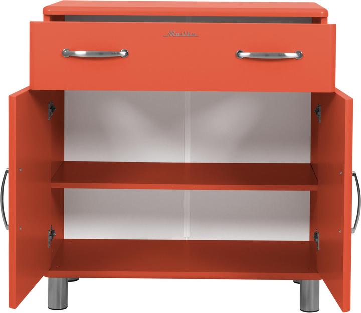 Produktbild tenzo Malibu Schrank Metall/Holzwerkstoff 86x41x92 cm (86 x 41 x 92 cm)
