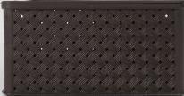 Immagine prodotto Tontarelli Contenitore con coperchio 13 L in plastica (33 X 29 x 16 cm) Colore: Nero (13 l)