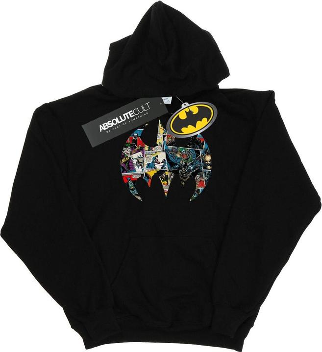 Batman Comic Book Logo Kapuzenpullover Jungen