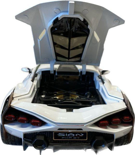 Immagine prodotto Bburago Lamborghini Sian FKP 37 1/18 bianco/nero