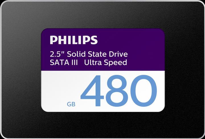 Actual product image Philips Ultra Speed 480GB SSD SATA III (480 GB, 2.5")