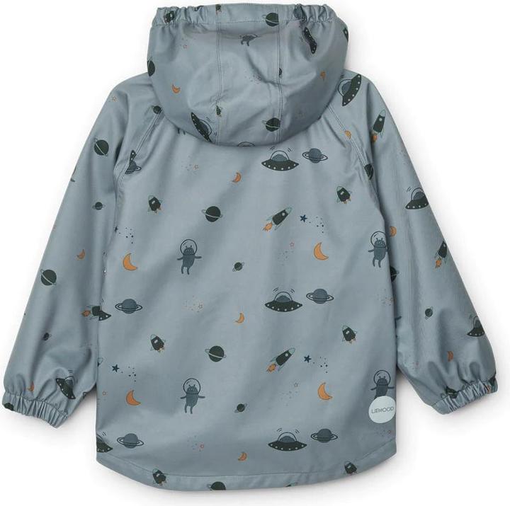Produktbild Liewood teiliges Regenset Parker Junior Space Blue Fog Mix (128)