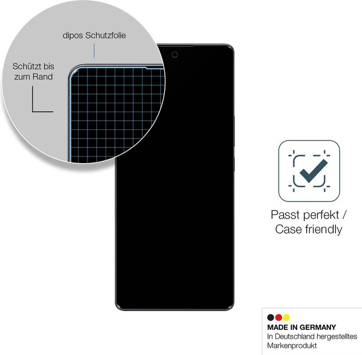 Produktbild Dipos Anti-Shock Displayschutz Matt 9H (1 Stück, Infinix Zero 5G)