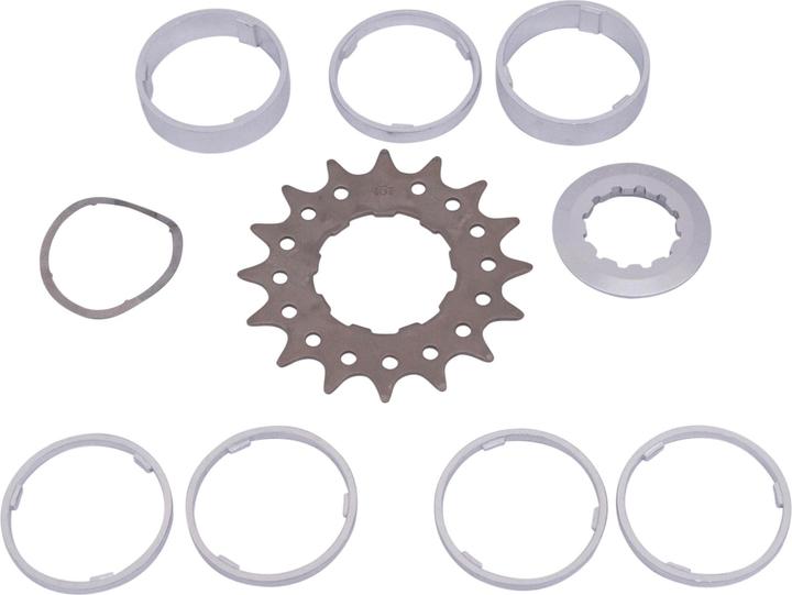 Image du produit Bike-Parts Jeu de bagues d'écartement pour pignon à vitesse unique (1-vitesse)