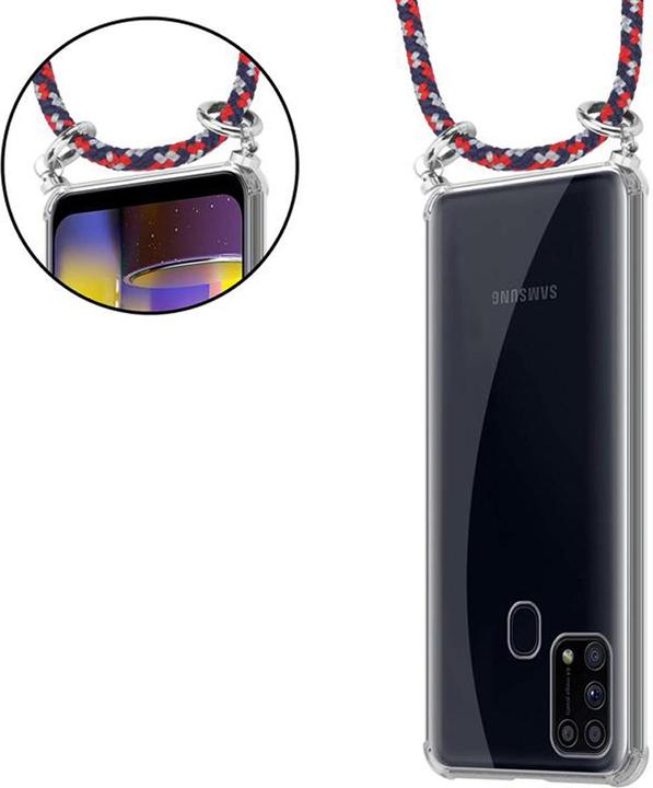 Produktbild Cadorabo TPU Handy Kette SILBER Cover