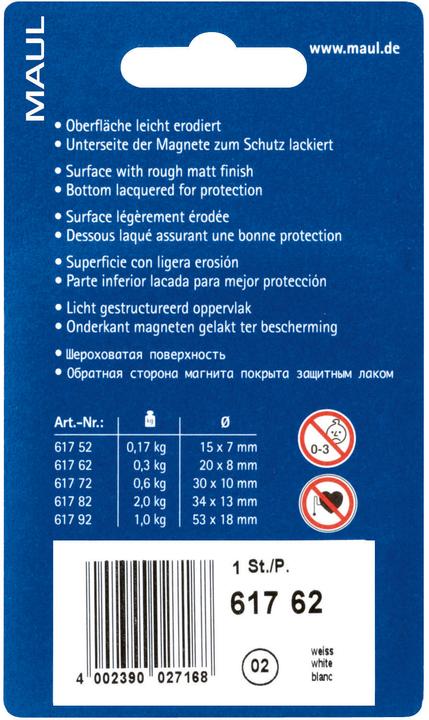 Image du produit Maul par aimant (6 x)
