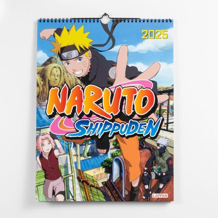 Immagine prodotto Calendario Poster Naruto Shippuden 2025 (Copertina rigida, Tedesco)