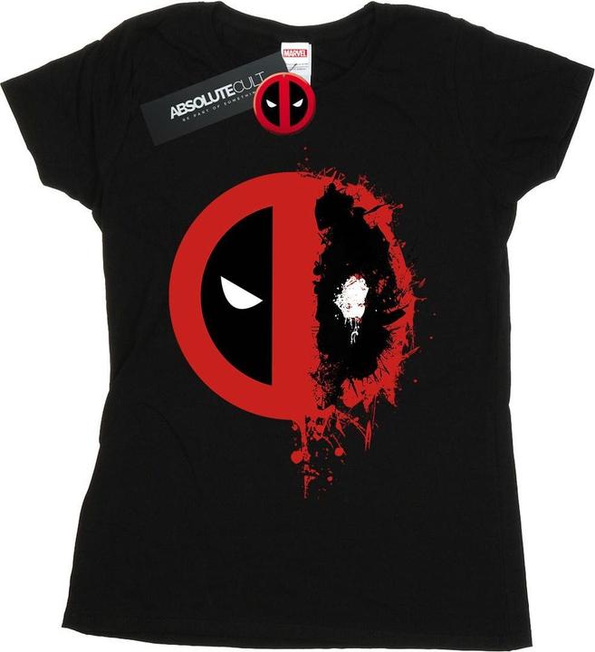 Produktbild Deadpool Split Splat Logo TShirt (XXL)
