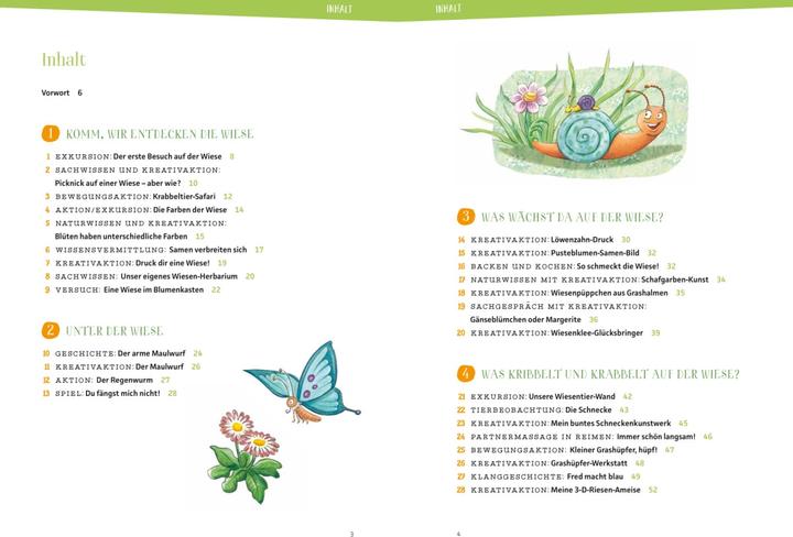 Image du produit Projektreihe Kindergarten - Die Wiese (Allemand, Anya Moor, Rebecca Meyer, 2023)