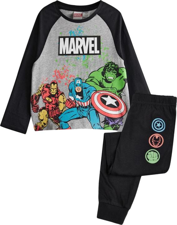 Marvel Schlafanzug mit langer Hose Jungen