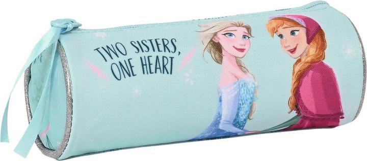 Produktbild Disney Frozen Etui in Zylinderform One heart Türkisgrün 20 x 7 x 7 cm