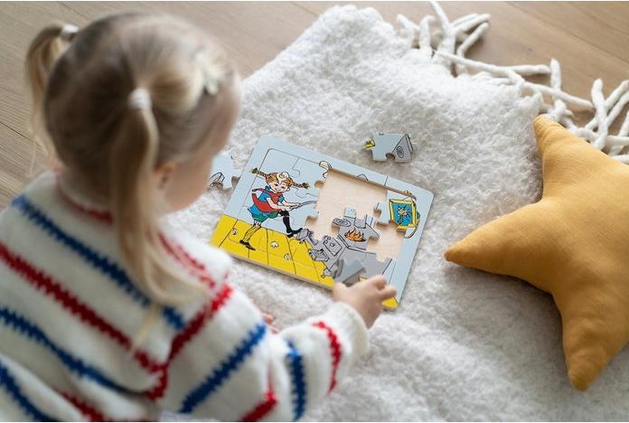Actual product image Micki Pippi Calzelunghe: Puzzle (15 pieces)