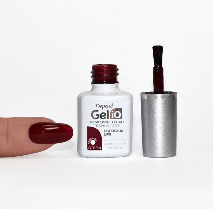 Immagine prodotto Depend Gel iQ Bordeaux Labbra 5 ml (Labbra bordeaux, Smalto per unghie effetto gel)