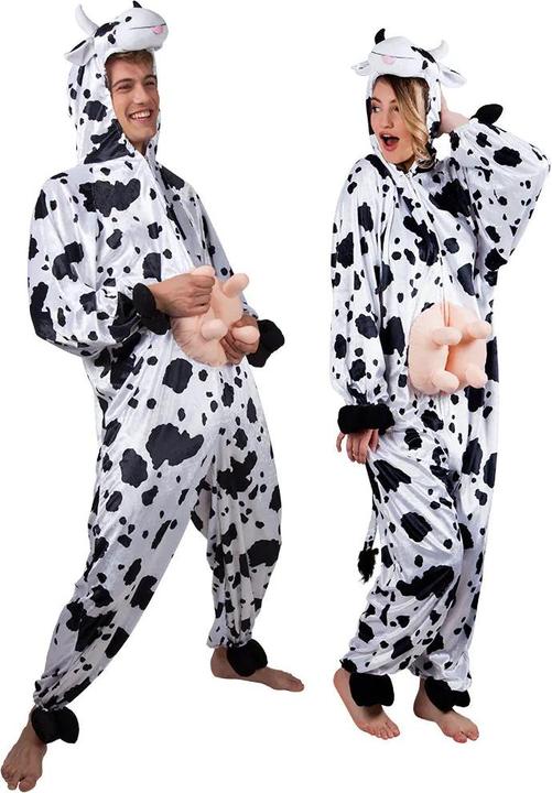 Actual product image Boland Cow jumpsuit with hood (One size)