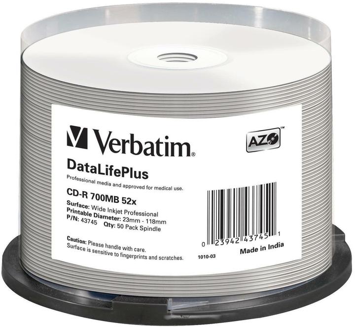 Actual product image Verbatim Cd-R (50 x)