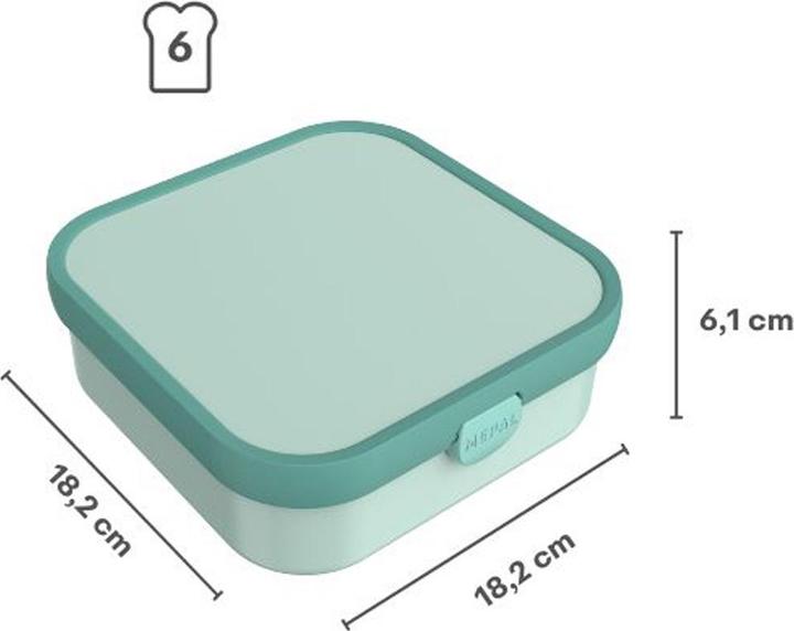 Actual product image Little Dutch Bento Lunchbox Campus Gross - Fairy Garden