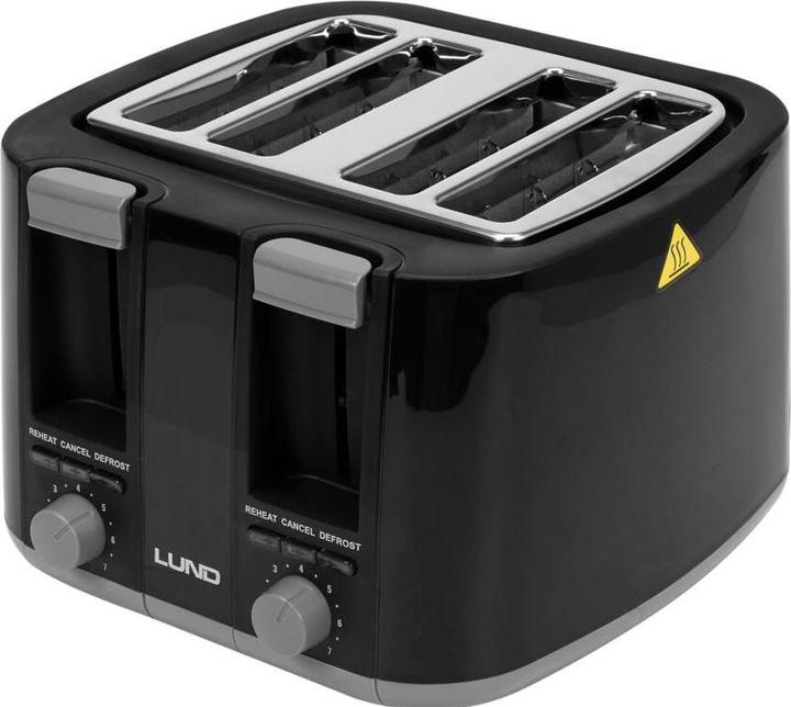 Actual product image Toya LUND TOSTER 1300-1500W CZARNY