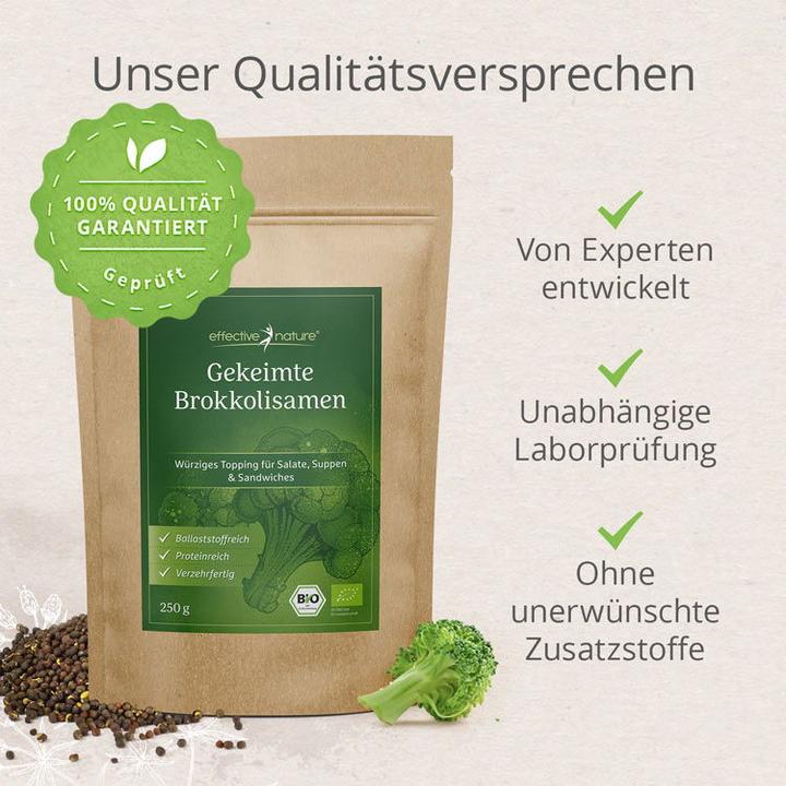 Produktbild Effective Nature Gekeimte Brokkolisamen
