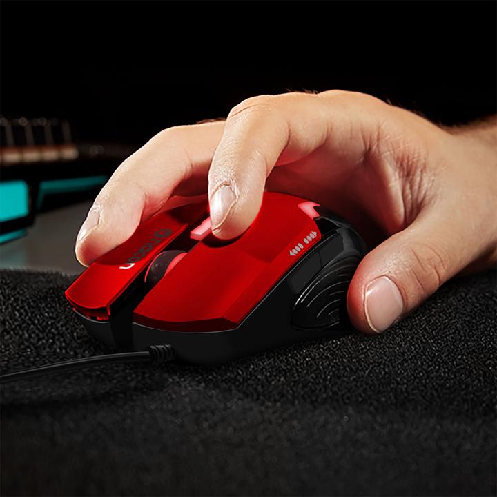 Actual product image Nacon Gaming GM-105 Optical Gaming Mouse - red (PC) (Cable)