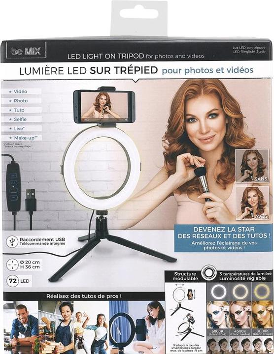 Produktbild Sombo Smartphone Selfiestativ (Ringleuchte)