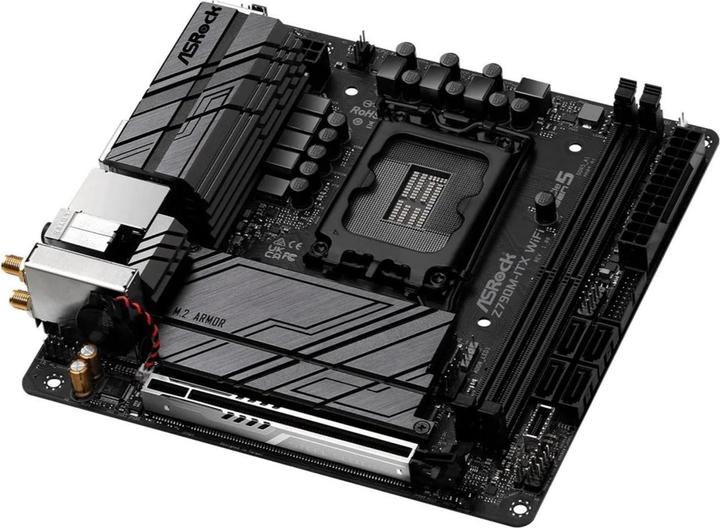 Actual product image AsRock Z790M-ITX WiFi (LGA 1700, Intel Z790, Mini-ITX)