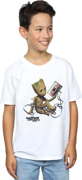 Image du produit - T-shirt GUARDIANS OF THE GALAXY GROOT TAPE - Garçon (140, 146)