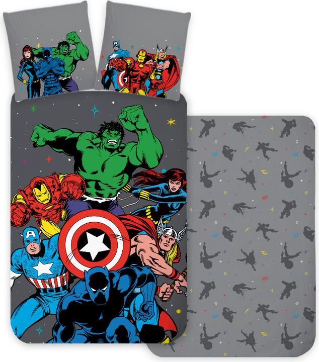 BrandMac Bed Linen - Adult Size 140 x 200 cm - Avengers (1000837)