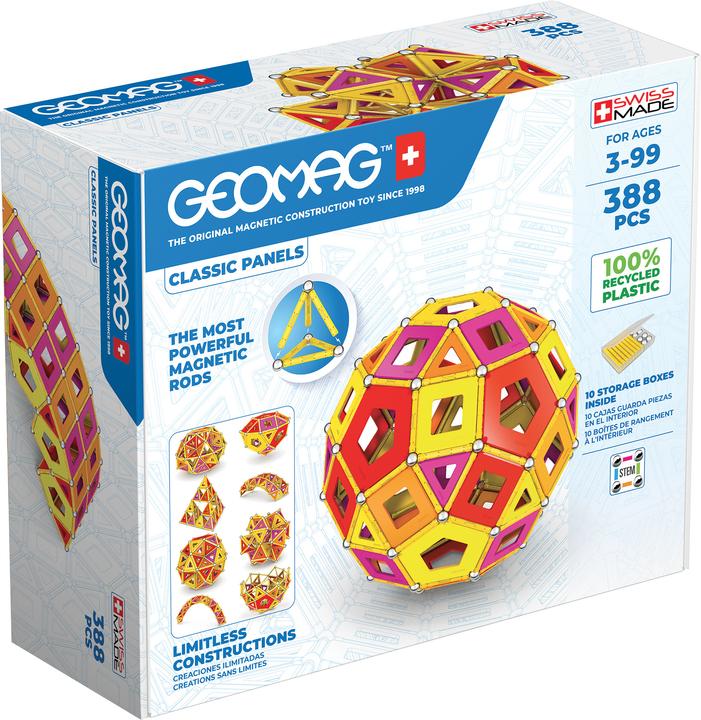 Actual product image Geomag Classic Panels RE Warm Masterbox 388 delig