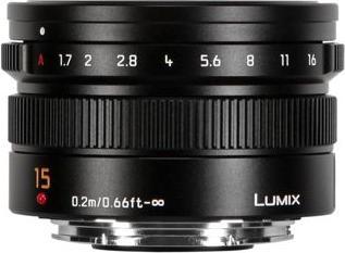 Immagine prodotto Panasonic 15mm f/1,7 Leica DG Summilux ASPH. (Micro Four Thirds, Micro Four Thirds)
