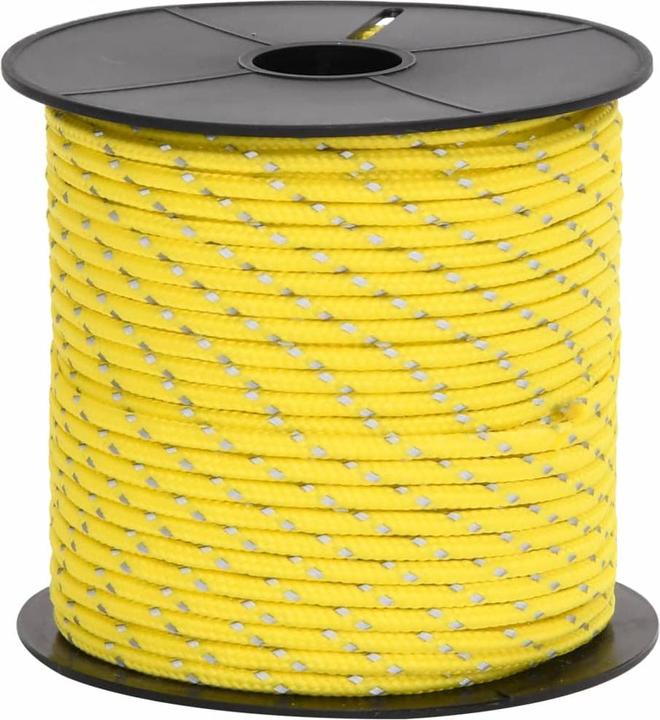 Immagine prodotto VidaXL Corda per tenda Riflettente con tendicorda 50 m 4 mm
