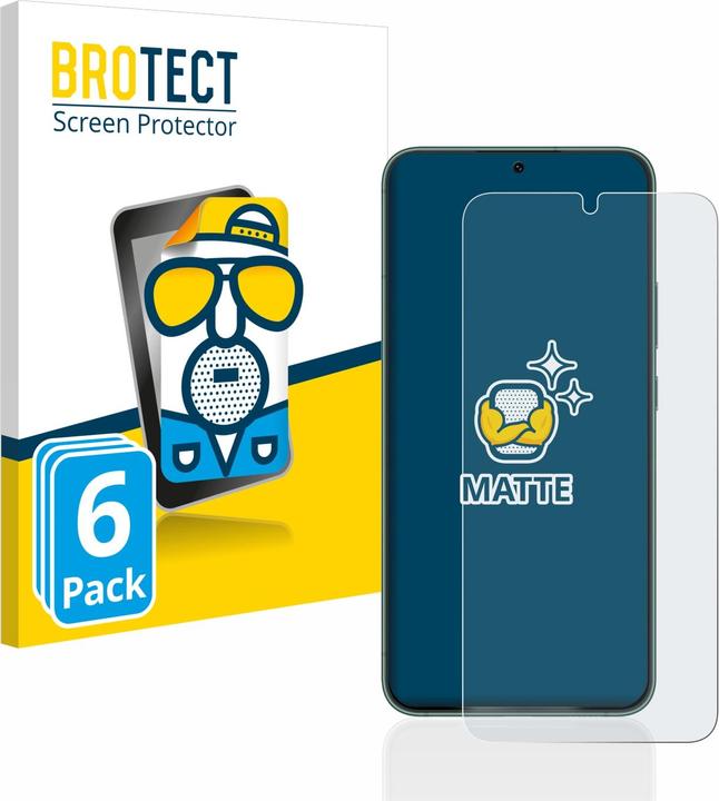 Image du produit BROTECT Film de protection antireflet Protection d'écran mat (6 pièce(s), Samsung Galaxy S22 5G)