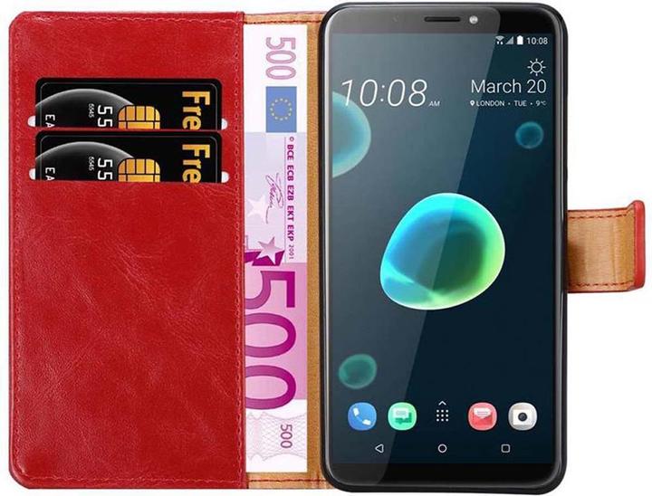 Actual product image Cadorabo Book Luxury Cover (HTC Desire 12+)