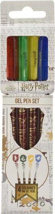 Produktbild Blue Sky Harry Potter - Stylos à gel avec écusson des maisons (Mehrfarbig, 4 x)