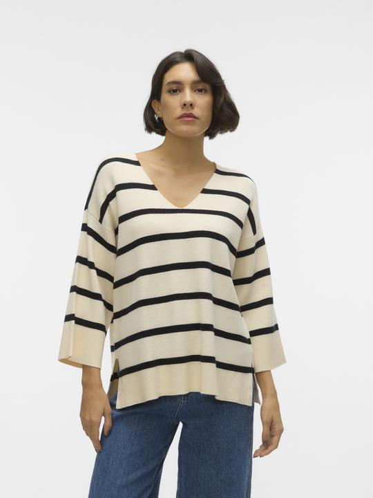 Immagine prodotto Vero Moda Scollo a V Maglia a spalla scesa Maglia a maglia (S)