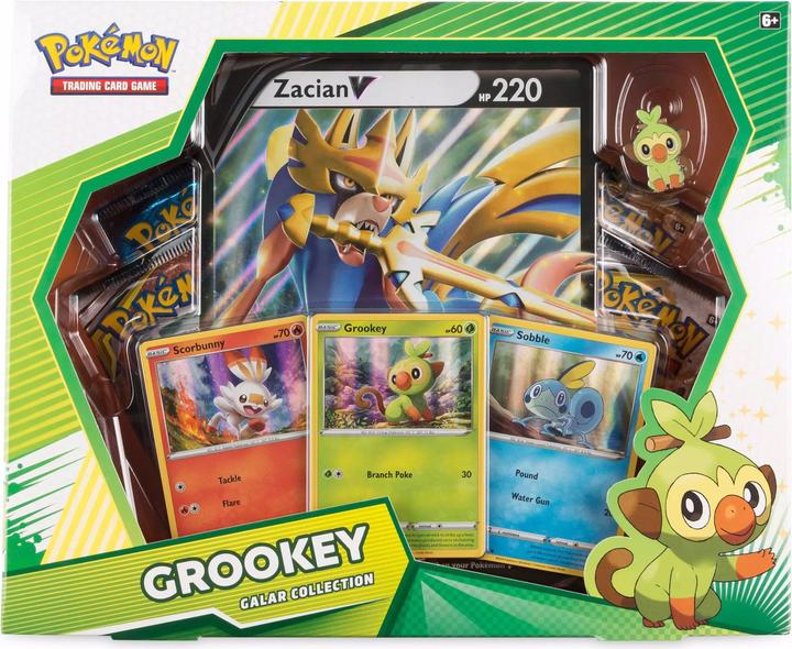 Actual product image Pokémon Kartenspiel TCG Grookey Galar Collection (English, Box Set & Collection)