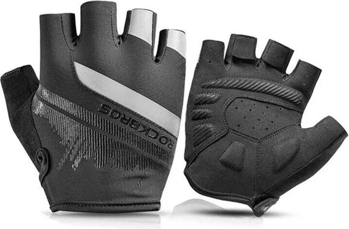 Rockbros S247 M cycling gloves - black (M)