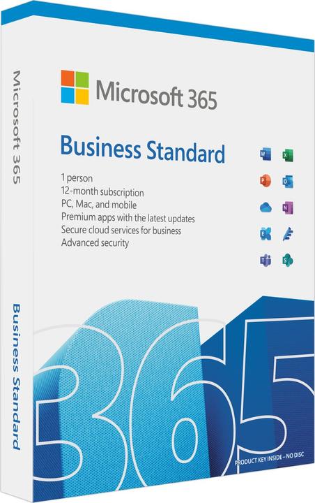 Immagine prodotto Microsoft 365 Business Standard (polacco) (1 Utente, 12 mesi)