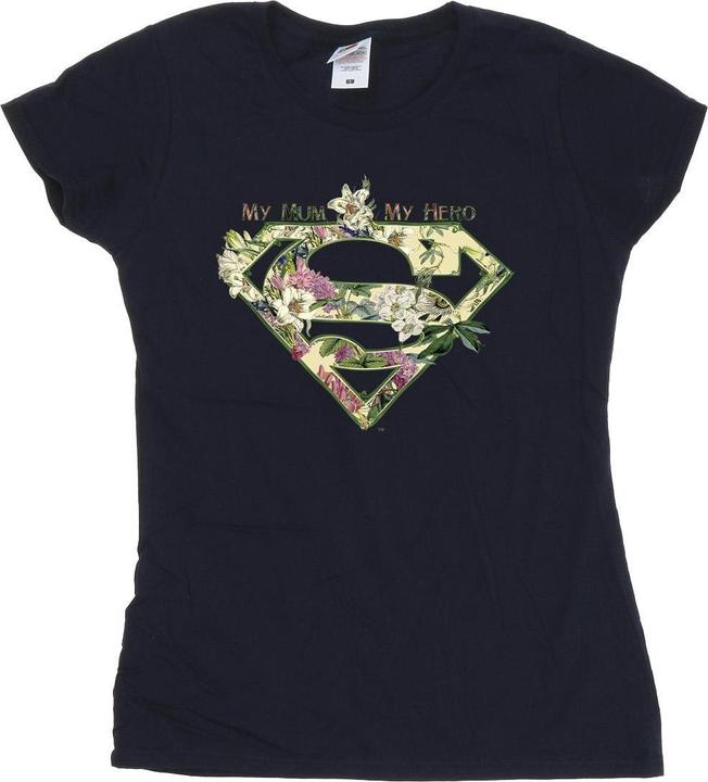 Immagine prodotto Superman My Mum My Hero Maglietta Donna (XXL)