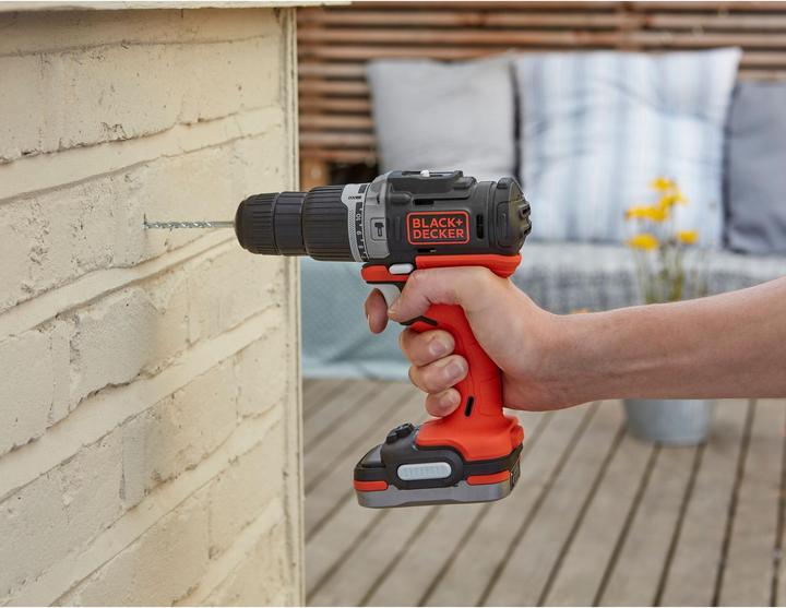 Actual product image Black & Decker BDCHD12S1XJ (Rechargeable battery operated)