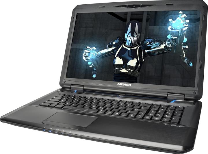 Actual product image Medion Erazer X7831 (17.30", Intel Core i7-4710HQ, 16 GB, 128 GB, CH)