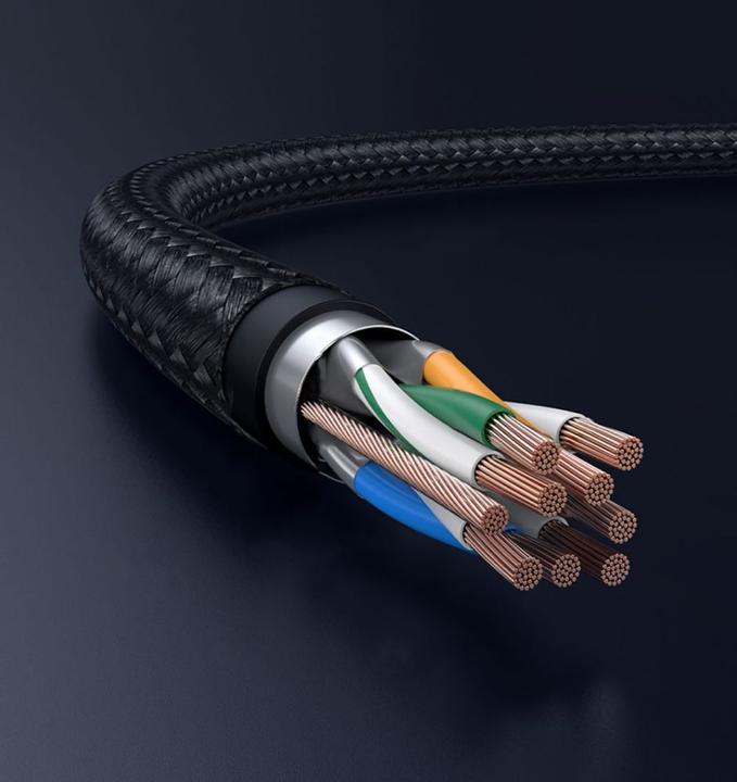 Actual product image Ugreen Network cable (F/FTP, CAT8.1, 1.50 m)