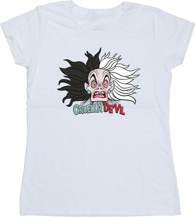Image du produit Disney - T-shirt DALMATIANS CRUELLA DE VIL CRAZY MUM - Femme (L)
