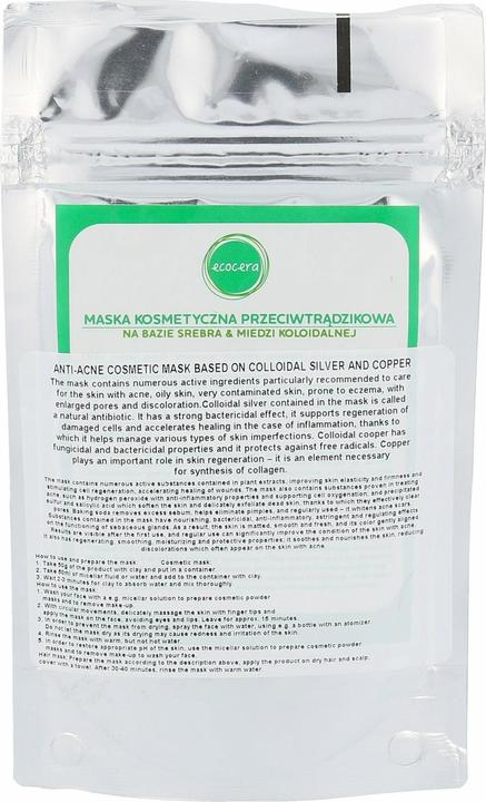 Produktbild Ecocera Mask Cosmets Anti-Bran On Base Silver And Copper Koloidal 50G