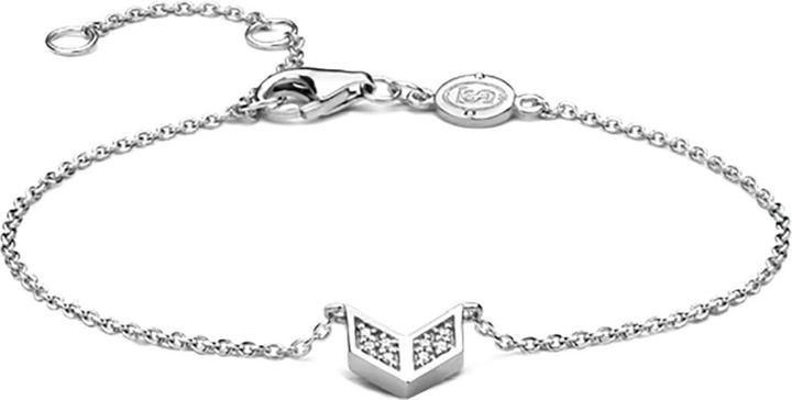 Produktbild Ti Sento Milano Armband mit Pfeil und Zirkonia 2940ZI (20 cm, 925 Sterling Silber)