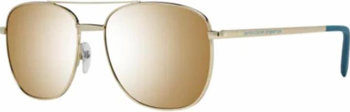 Produktbild Benetton Vereinigte Farben der Sonnenbrille Gold Rechteck Unisex