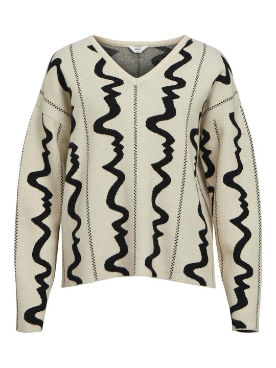 Immagine prodotto Object V-Ausschnitt Strickpullover (M)