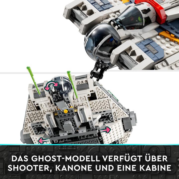 Actual product image LEGO Ghost & Phantom II (75357, LEGO Star Wars, LEGO Rare Sets)