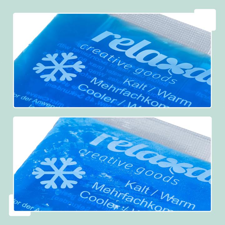 Energie-Label Relaxdays 5x Kühlpads (5 x, 1140 g)
