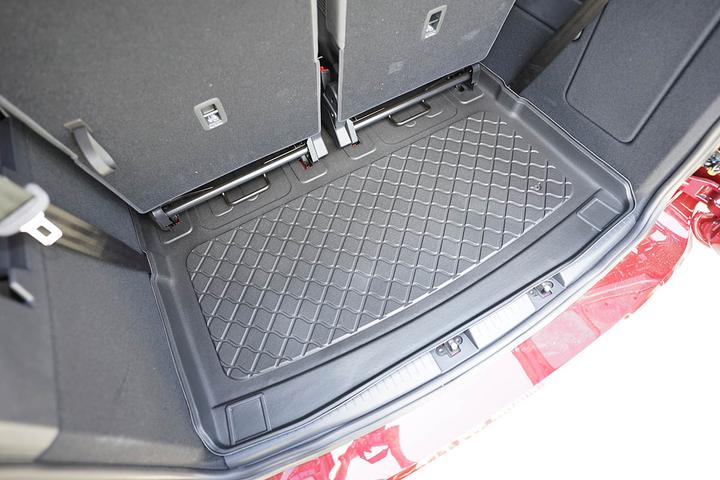 Produktbild ProPlus Kofferraumwanne für VW Caddy Maxi ab 2020 bis heute (5 und 7-Sitzer) hinter der 2. Sitzreihe
